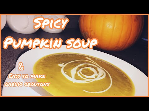 Pumpkin soup recipe | Quick & Easy | Autumn recipes |fall recipes