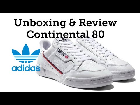 monstruo pila acero Adidas Continental 80 Unboxing & Review en español - YouTube