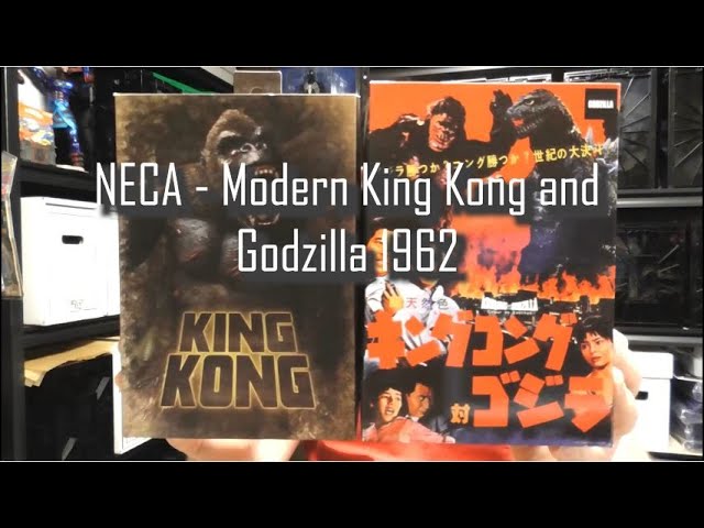 REVIEW - NECA's Modern King Kong and Godzilla (1962)