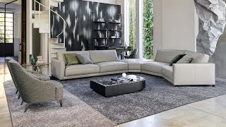 WHERE AND HOW TO PLACE YOUR SOFA IN THE ROOM | Tommy curved corner sofa