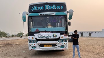 Deesa to Dwarka in Goga sikotar Travels Ac sleeper bus journey | 700KM+ | 14 Hours + Journey 😱