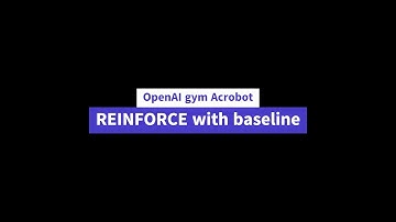 Solving OpenAI acrobot with REINFORCE with baseline