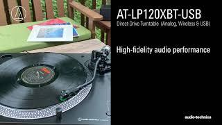 Audio-Technica AT-LP120XBT-USB Noir - Platine vinyle - Garantie 3