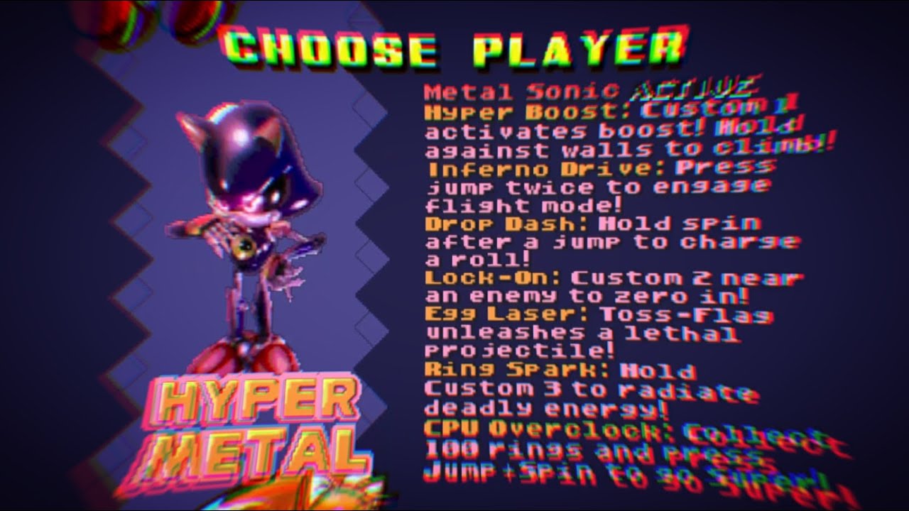 Hyper Metal Sonic - Sonic Robo Blast 2 2.2.6 