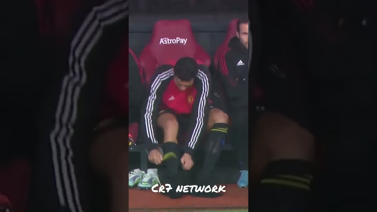 knowing that Ronaldo kisses his shin pads