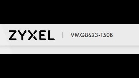 Zyxel Port Forwarding