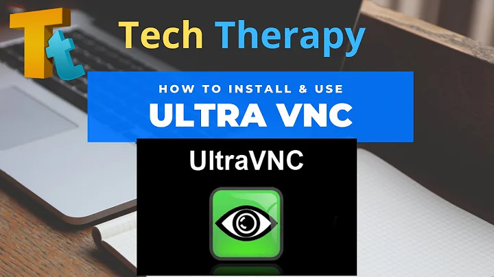Remote Desktop Connection with UltraVNC (Installing and Settings)