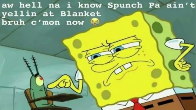 No more boofies, Sad SpongeBob / Spunchbop