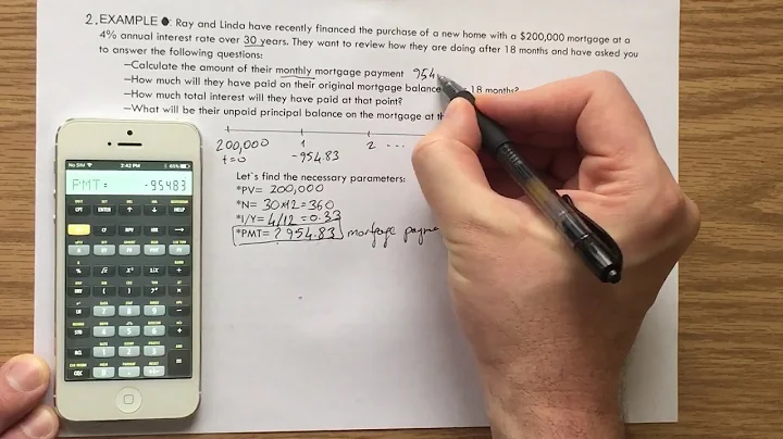 Mortgage Payments in Financial Calculators