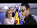 Interview with MELOVIN from Ukraine @ Eurovision Blue carpet in Lisbon 2018