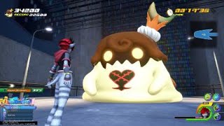 Kingdom Hearts Ⅲ Banana Flan Monstropolis Easy Win