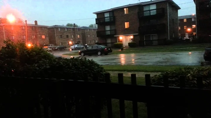 Loudest thunder clap EVER!!!