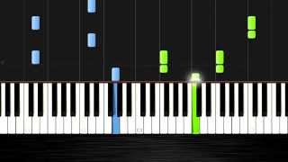 Video thumbnail of "Mark Ronson - Uptown Funk ft. Bruno Mars - Piano Cover/Tutorial by PlutaX - Synthesia"