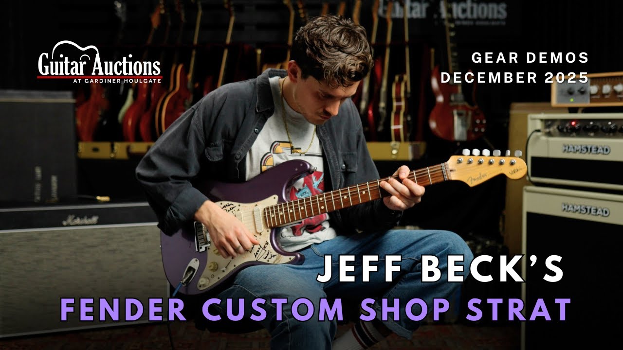 Jeff Beck's Fender Custom Shop Signature Stratocaster | December