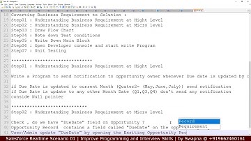 Crack Salesforce Realtime Scenario Based Interview Questions Easily with this Approach | Scenario 01