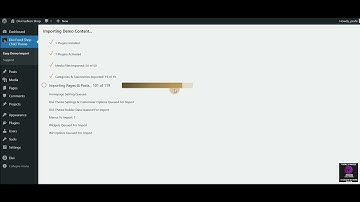 Food : One Click Demo Import