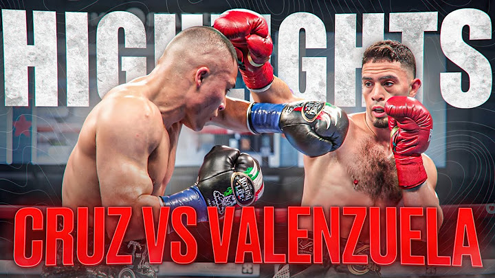 Isaac Cruz vs Jose Valenzuela FULL FIGHT HIGHLIGHTS | BOXING FIGHT HD