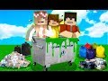 ÇÖPTEN SON ÇIKAN KAZANIR! 😱 - Minecraft