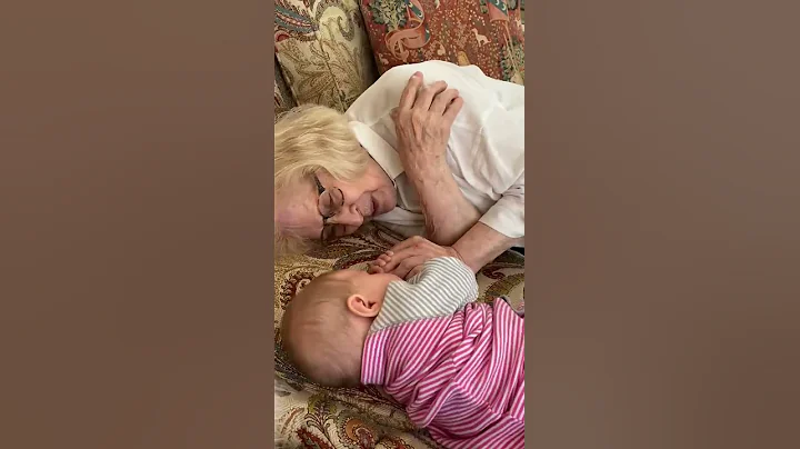 Great Nana and Baby having fun...