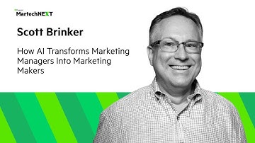Scott Brinker: How AI Transforms Marketing Managers Into Marketing Makers