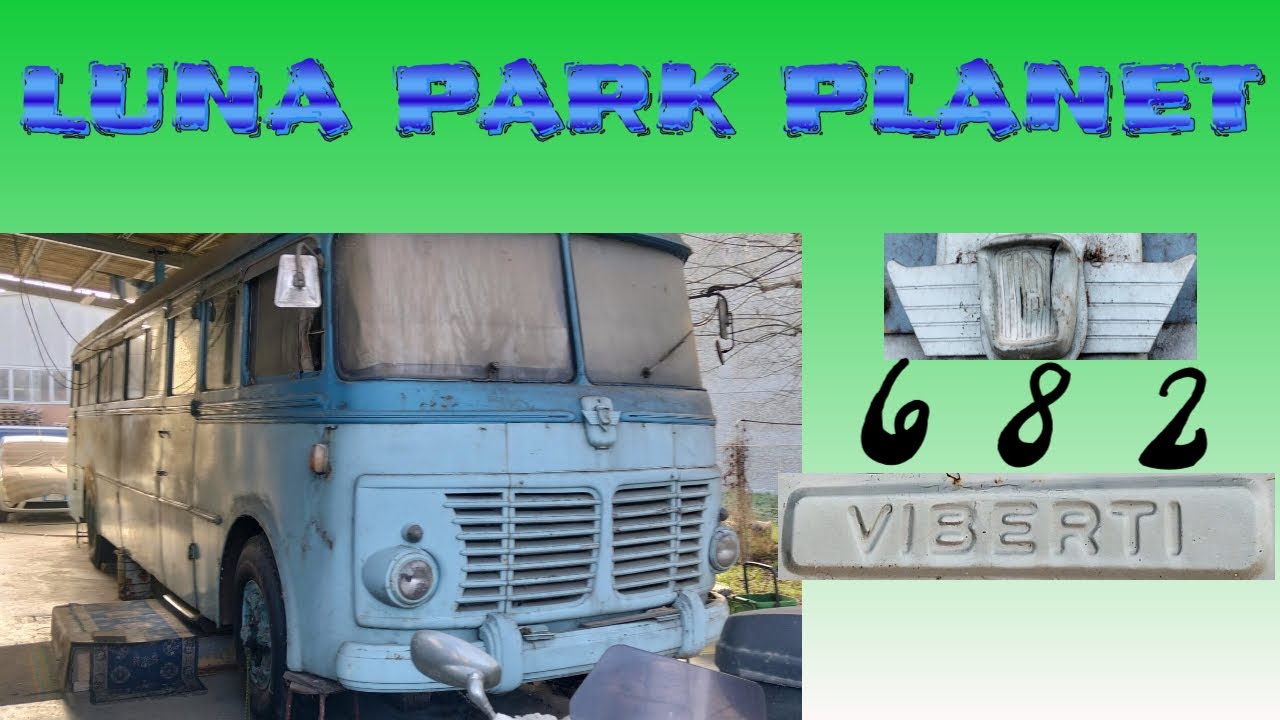 LUNA PARK PLANET - Fiat 682 RN  Viberti