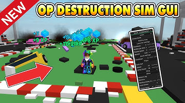 NEW OP SCRIPT IN DESTRUCTION SIMULATOR! (UNLIMITED COINS!) ROBLOX