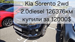 Аукцион Autohub Kia Sorento 2wd 2.0diesel 19год 126376км Купили за 12000$