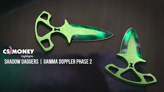 CS:GO | Shadow Daggers - Gamma Doppler Phase 2