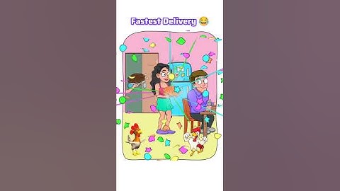 Fastest chicken delivery: HideMyproof 😍 Android X iOS #shorts