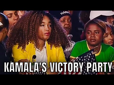 SAD SCENES from Kamala’s “Victory Party” last night…