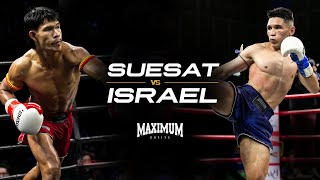Suesat vs Israel dos Santos - LUTA COMPLETA | GP Maximum Muay Thai Fight