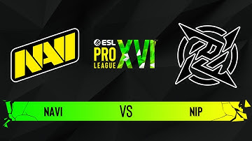 NaVi vs. NiP - Map 3 [Overpass] - ESL Pro League Season 16 - Group A