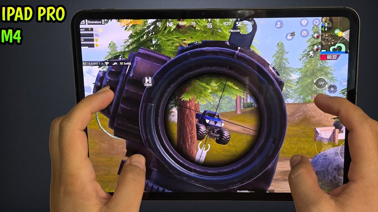 IPAD PRO M4 🔥 PUBG HANDCAM ❤️ SMOOTH+120 FPS 🔥 PUBG TEST 2026