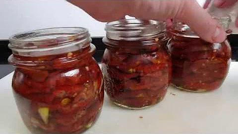 Come conservare i pomodori secchi?