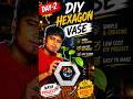Day-2 💥ll cardboard se haxgon base 🔥 #shorts #viral #trending #cardboardcraft #diycrafts
