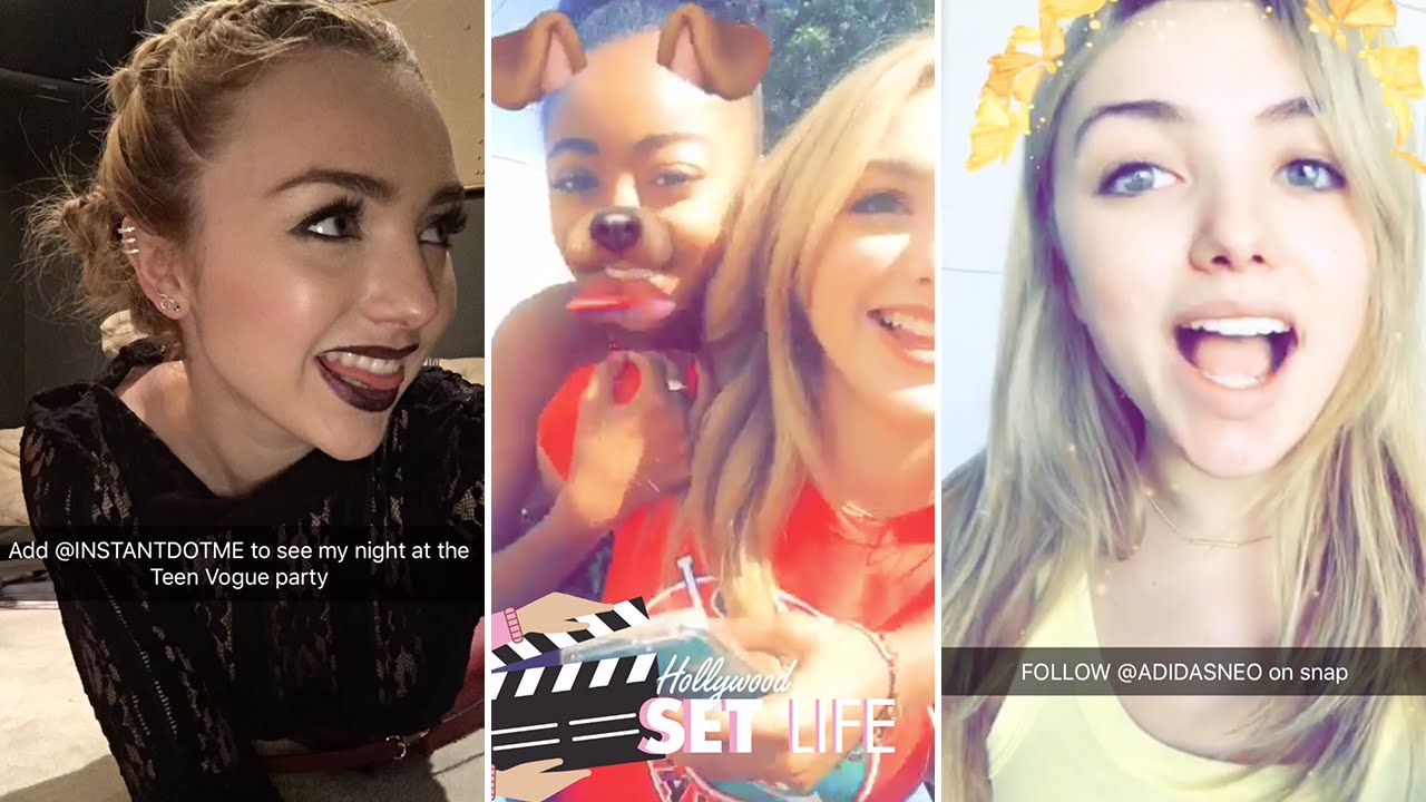 Peyton List Snapchat Videos September 23rd 2016 Youtube