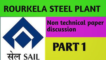 SAIL RSP SOLVED PAPER // General aptitude // Part 1