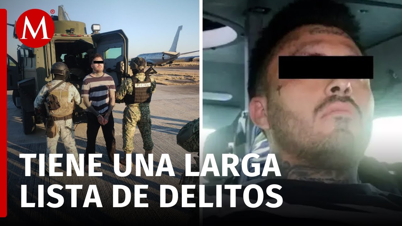 Dictan prisión preventiva contra 'El Ricky', jefe del Cártel del Noreste