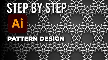 Islamic Geometry Design | Easy Illustrator Tutorial #adobeillustratortutorials #geometricdesigns