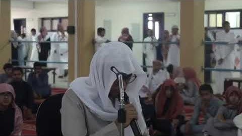 تلاوة من مسابقة تراتيل للطالب أسامة مهدلي