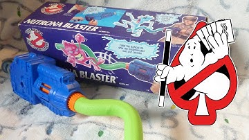The Real Ghostbusters Kenner Nutrona Blaster - Vintage / Retro Unboxing /Review