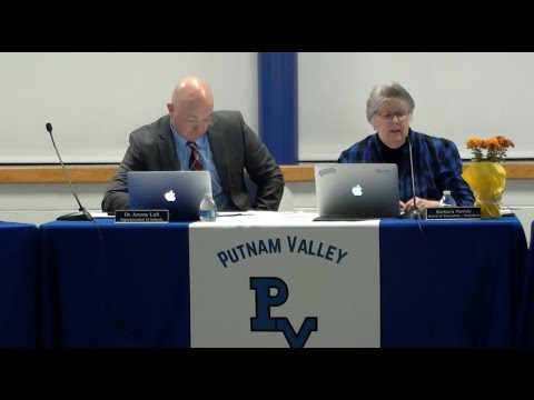 Putnam Valley Board of Education Meeting - October 24, 2023