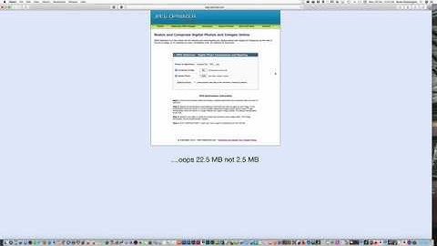 How to reduce image file sizes using JPEG-Optimizer