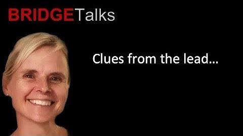 Clues from the opening lead