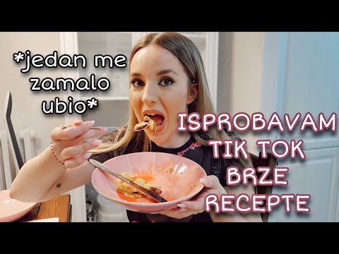 ISPROBAVAM TIK TOK RECEPTE