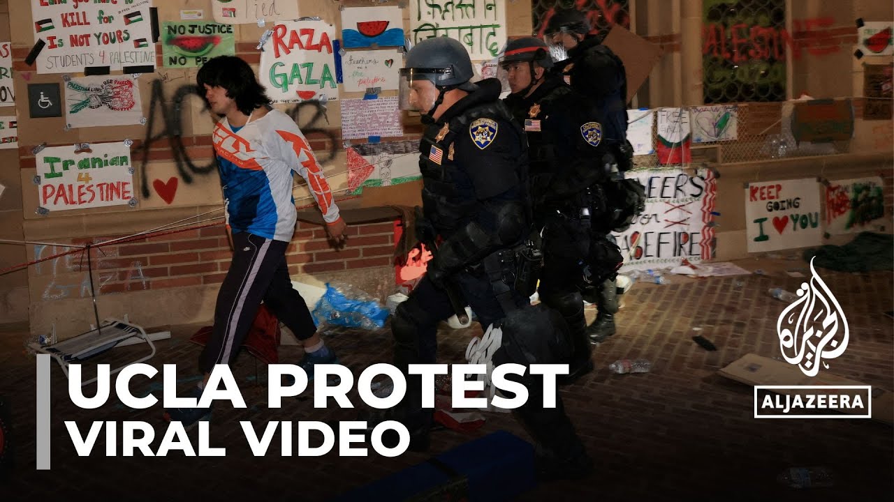 UCLA Protester, a Jewish-American, vows to continue protest
