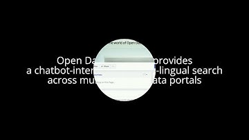 Talking Open Data: Chatbot for Dataset Search