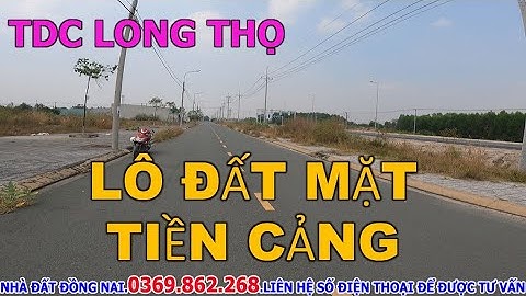 125m đất mặt tiền cảng tái định cư Long Thọ - Nhơn Trạch Đồng Nai