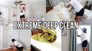 2023 EXTREME SUMMER DEEP CLEAN WITH ME | SATISFYING ALL DAY CLEANING | SEASONAL CLEANING MOTIVATION