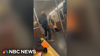 Video shows chaotic moments of Brooklyn subway shooting